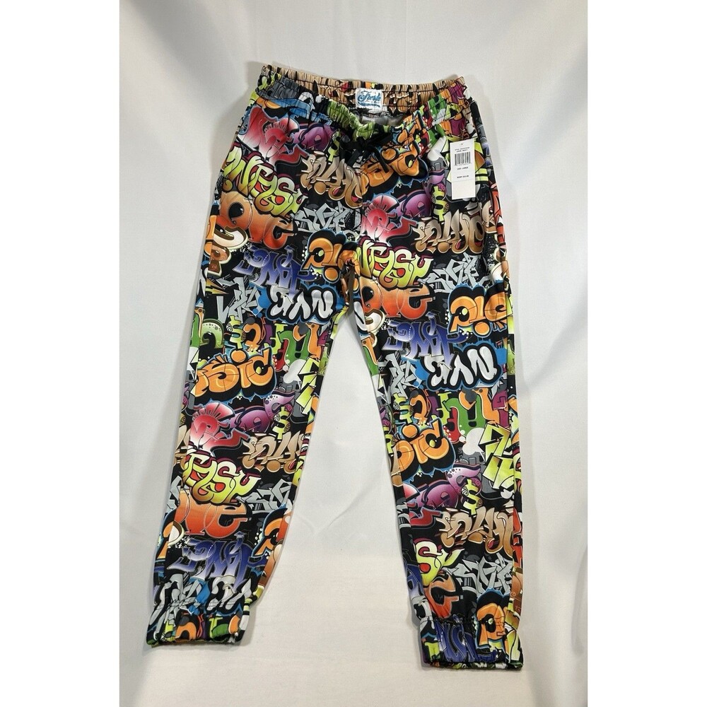 Fresh Prints of Bel-Air Joggers Pop Art Comic Print Men's Size Large